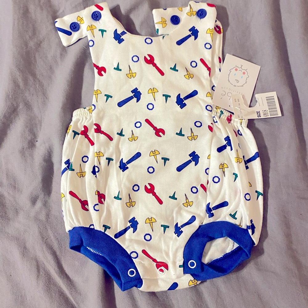 Vintage Baby Romper One Piece